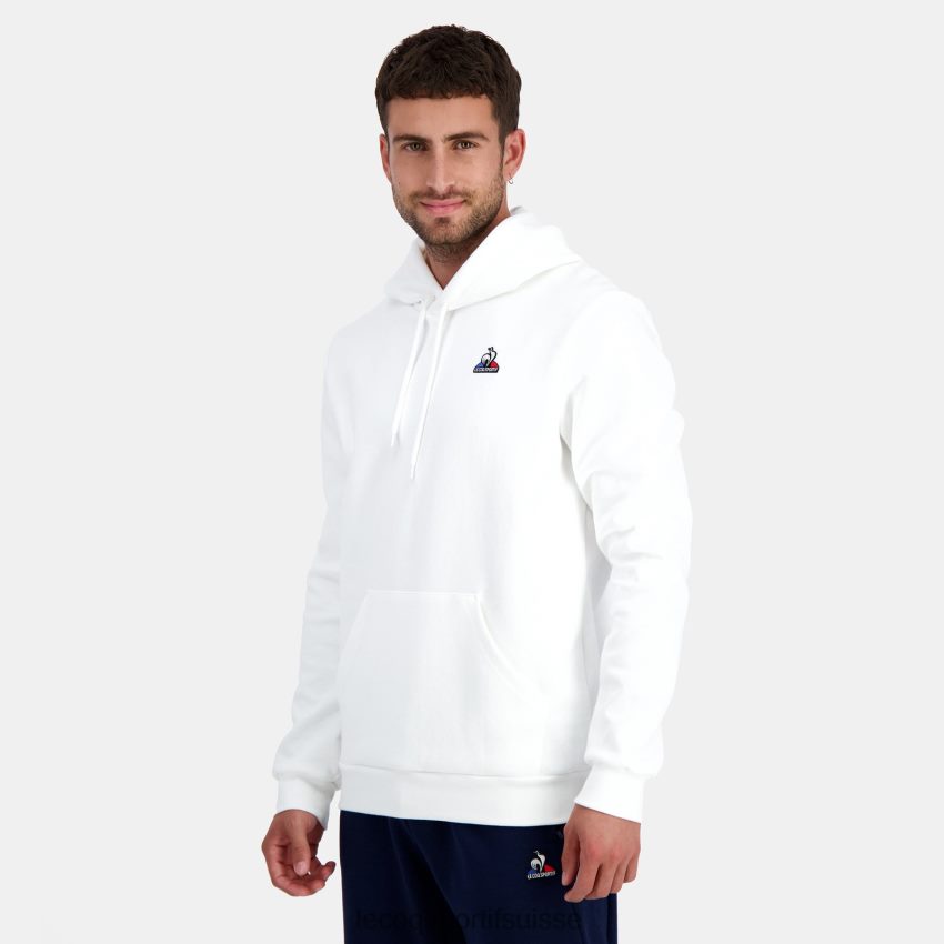 Le Coq Sportif sweat à capuche blanc Hommes N6N04V441 vêtements