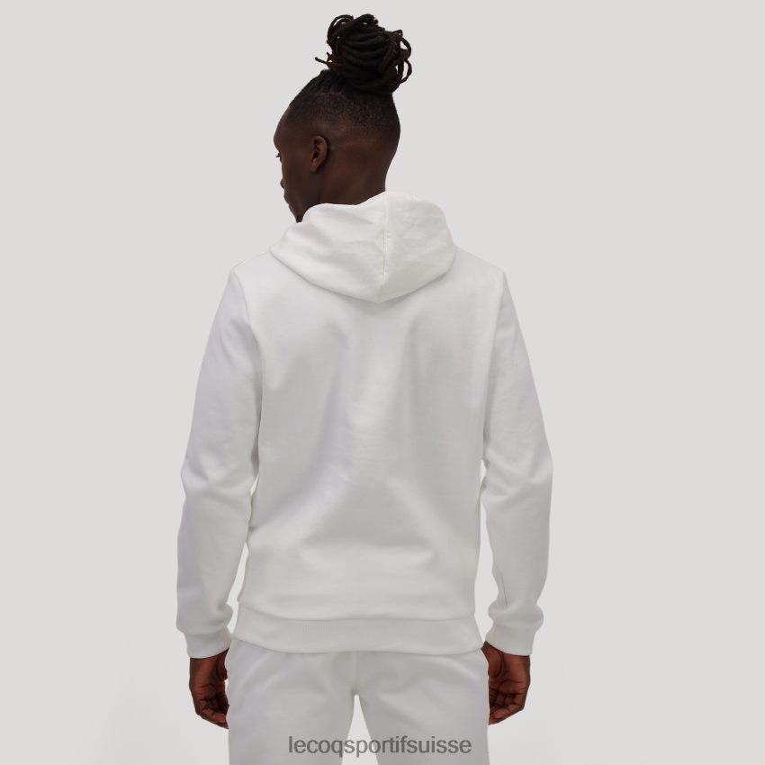 Le Coq Sportif sweat à capuche blanc Hommes N6N04V495 vêtements