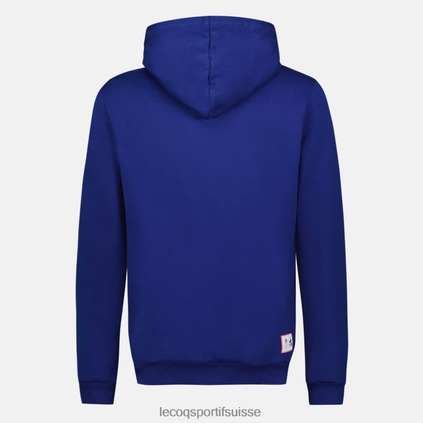 Le Coq Sportif sweat à capuche bleu Hommes N6N04V31 vêtements