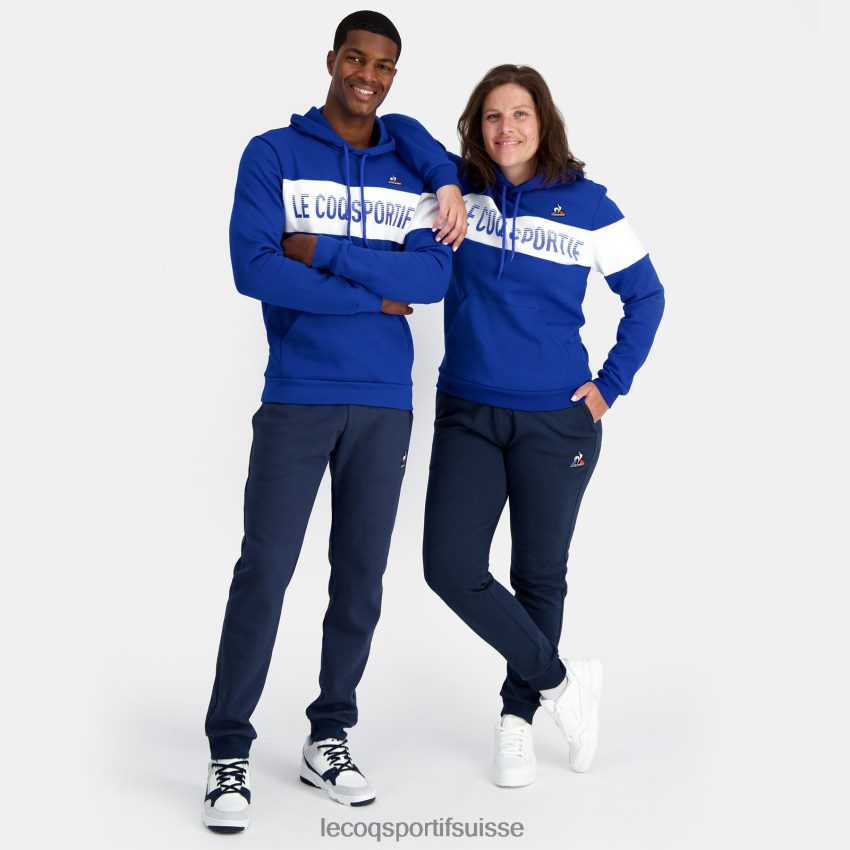 Le Coq Sportif sweat à capuche bleu Hommes N6N04V6 vêtements