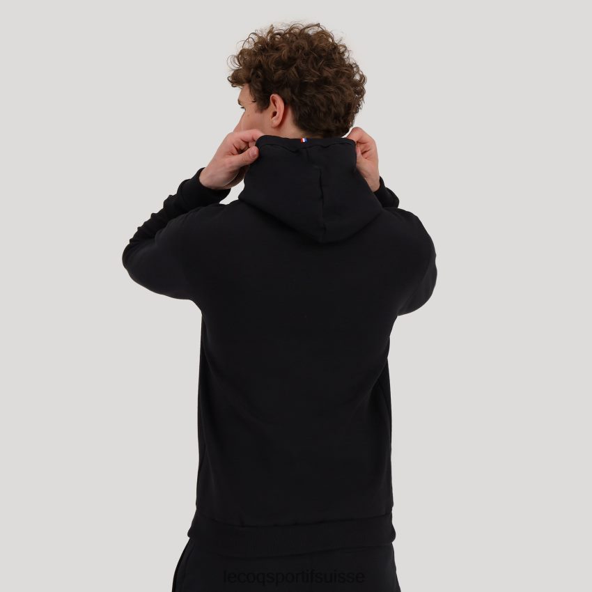 Le Coq Sportif sweat à capuche noir Hommes N6N04V493 vêtements