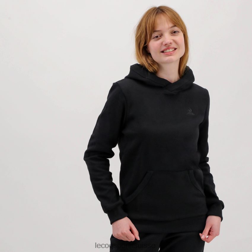 Le Coq Sportif sweat à capuche noir Hommes N6N04V493 vêtements