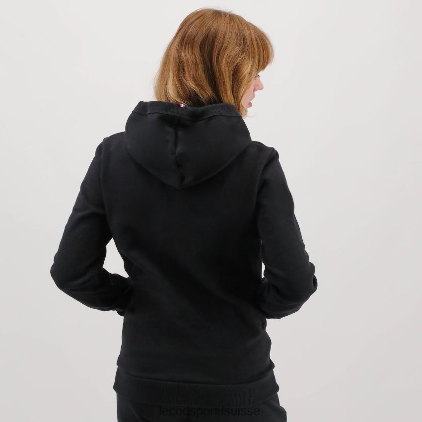 Le Coq Sportif sweat à capuche noir Hommes N6N04V493 vêtements