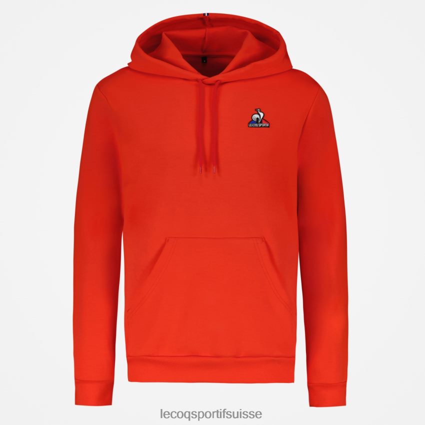 Le Coq Sportif sweat à capuche rouge Hommes N6N04V53 vêtements