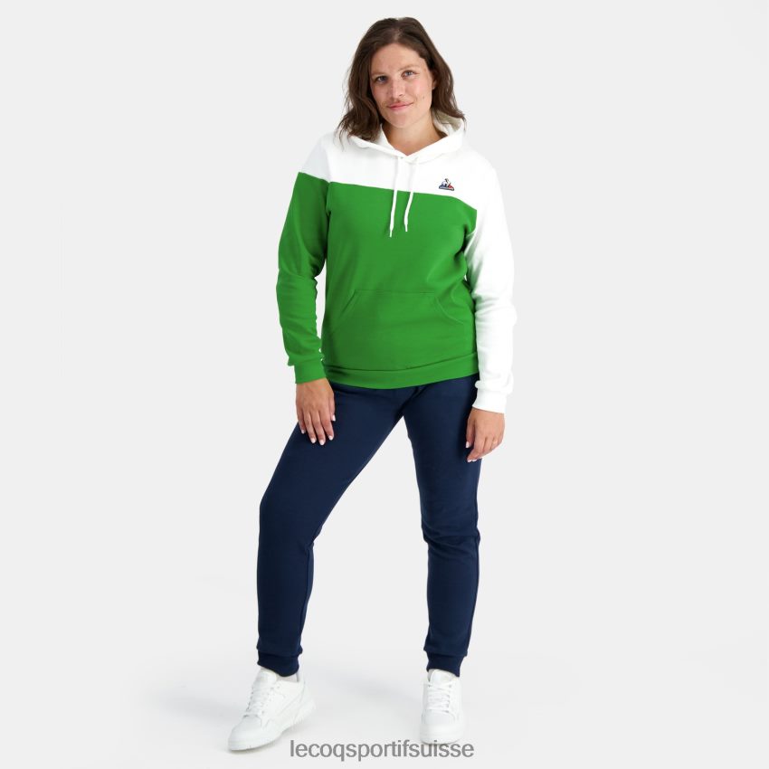 Le Coq Sportif sweat à capuche vert Hommes N6N04V17 vêtements