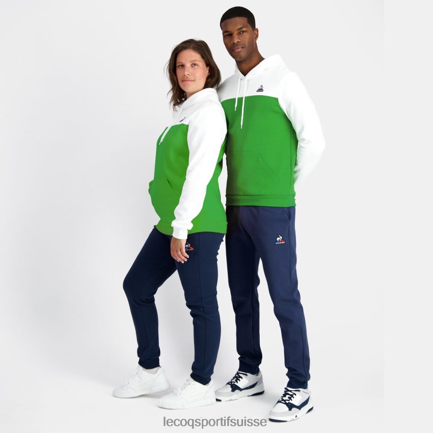 Le Coq Sportif sweat à capuche vert Hommes N6N04V17 vêtements