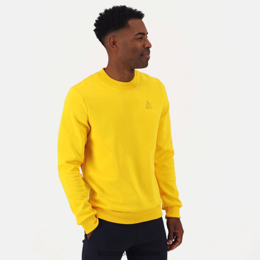 Le Coq Sportif sweat jaune Hommes N6N04V464 vêtements