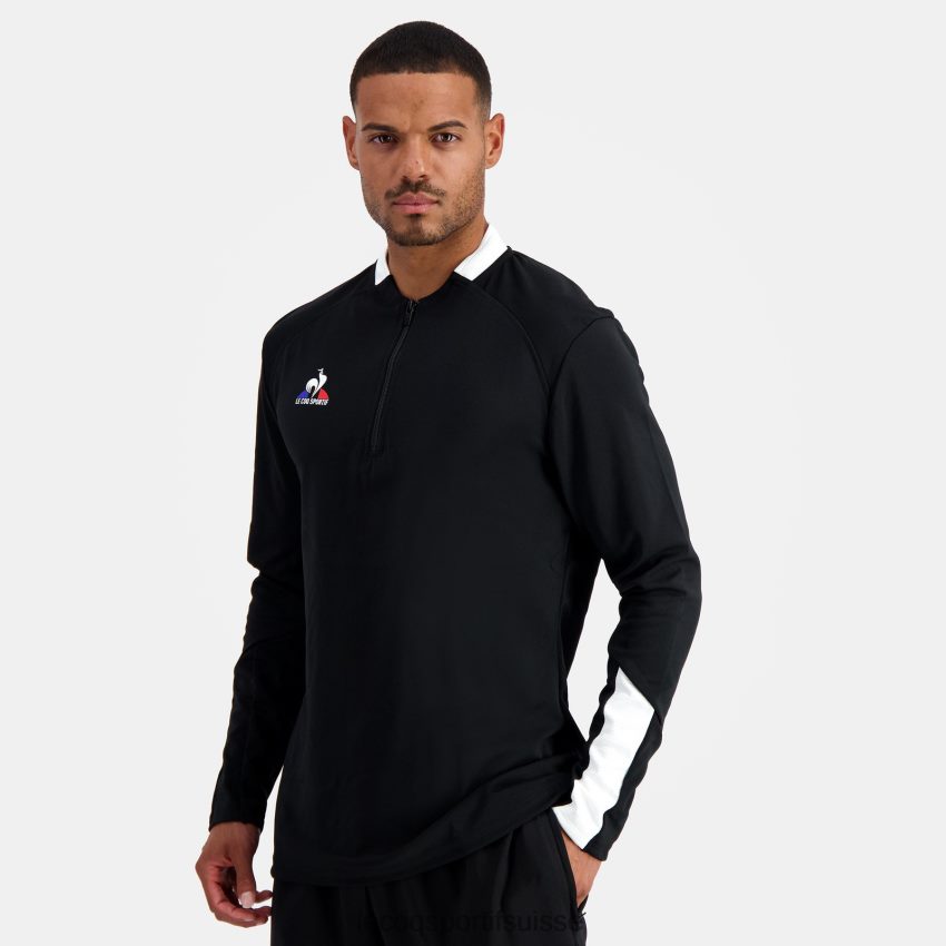 Le Coq Sportif sweat noir Hommes N6N04V76 vêtements