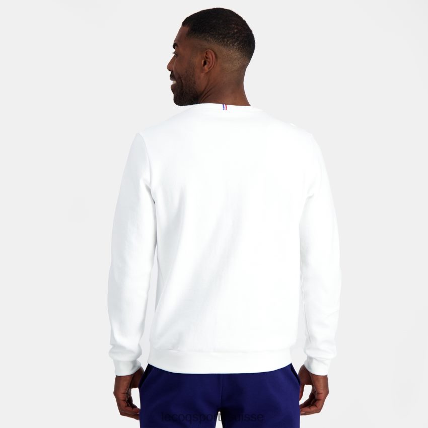 Le Coq Sportif sweat - xv de france blanc Hommes N6N04V26 vêtements
