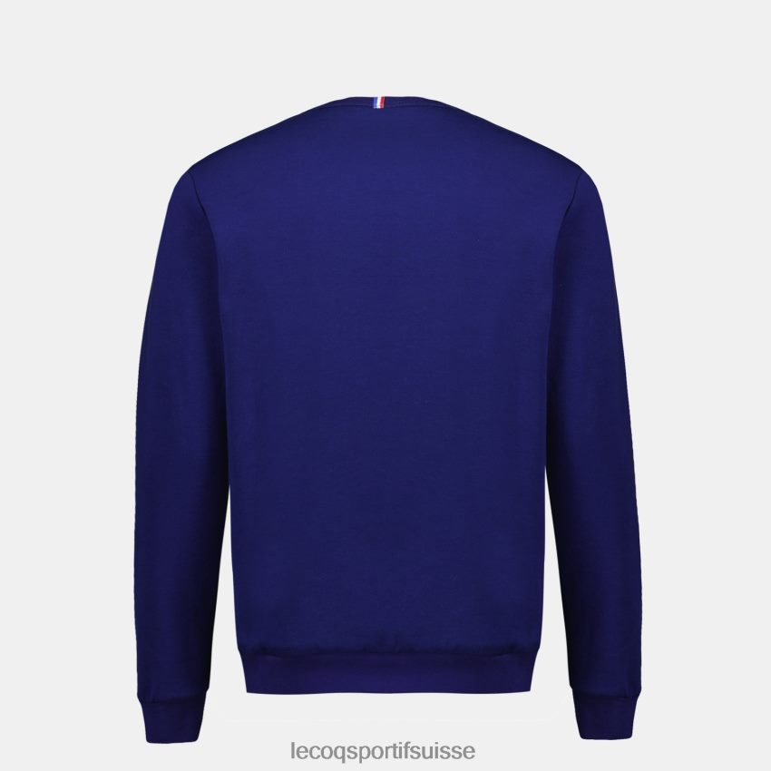 Le Coq Sportif sweat - xv de france bleu Hommes N6N04V5 vêtements