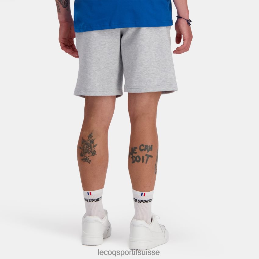 Le Coq Sportif short gris Hommes N6N04V218 vêtements