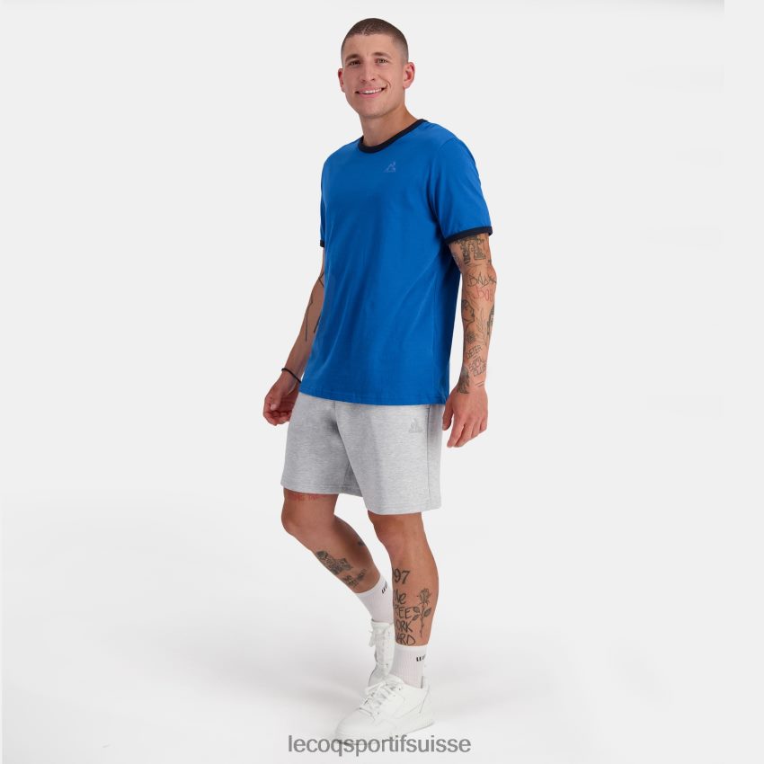 Le Coq Sportif short gris Hommes N6N04V218 vêtements