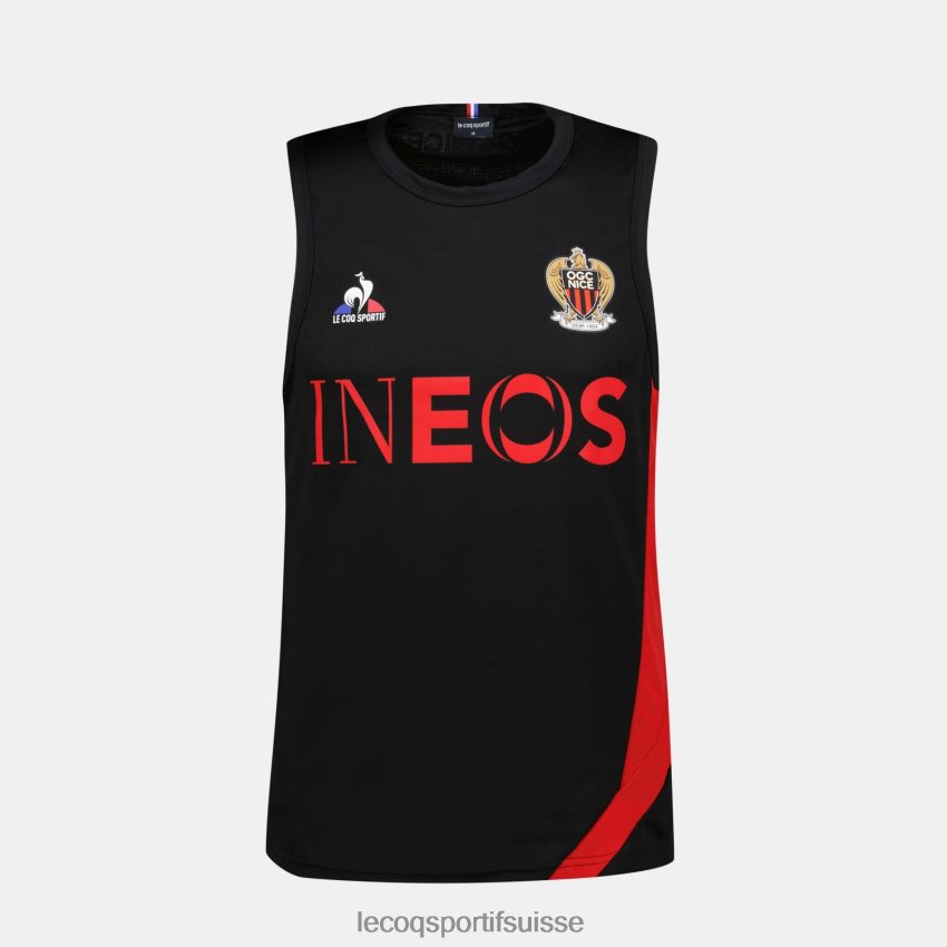 Le Coq Sportif débardeur noir Hommes N6N04V207 vêtements