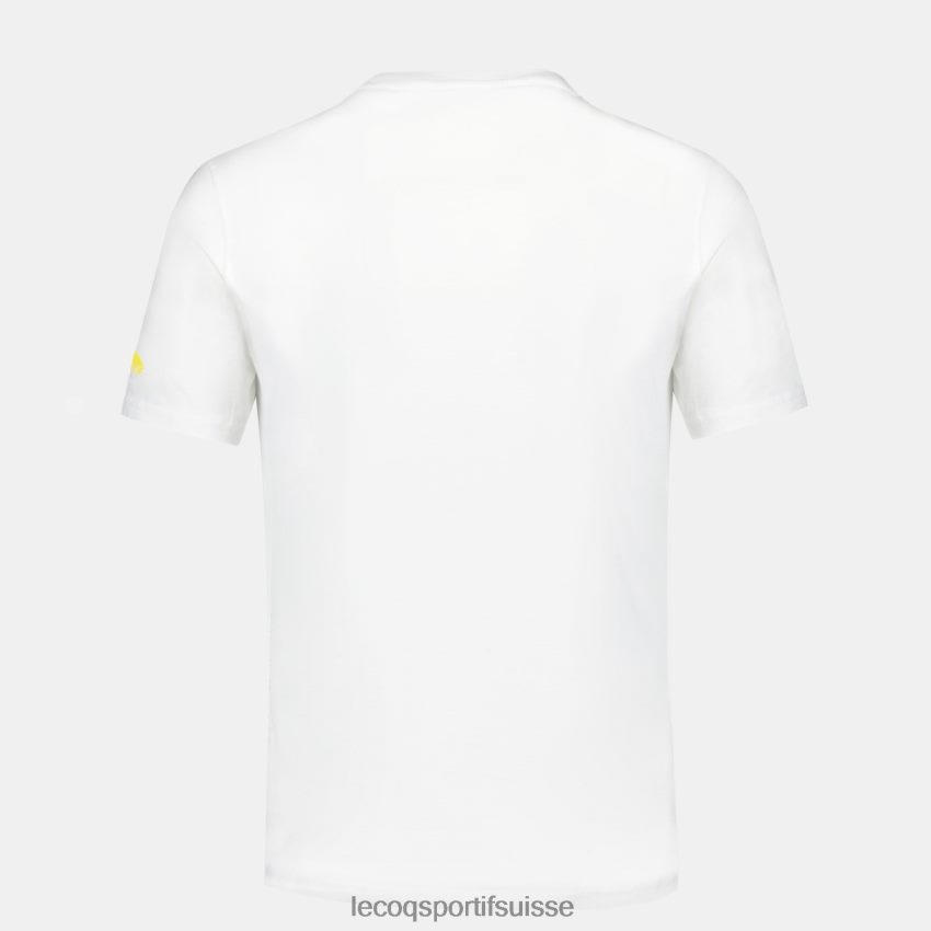 Le Coq Sportif t-shirt mode blanc Hommes N6N04V160 vêtements