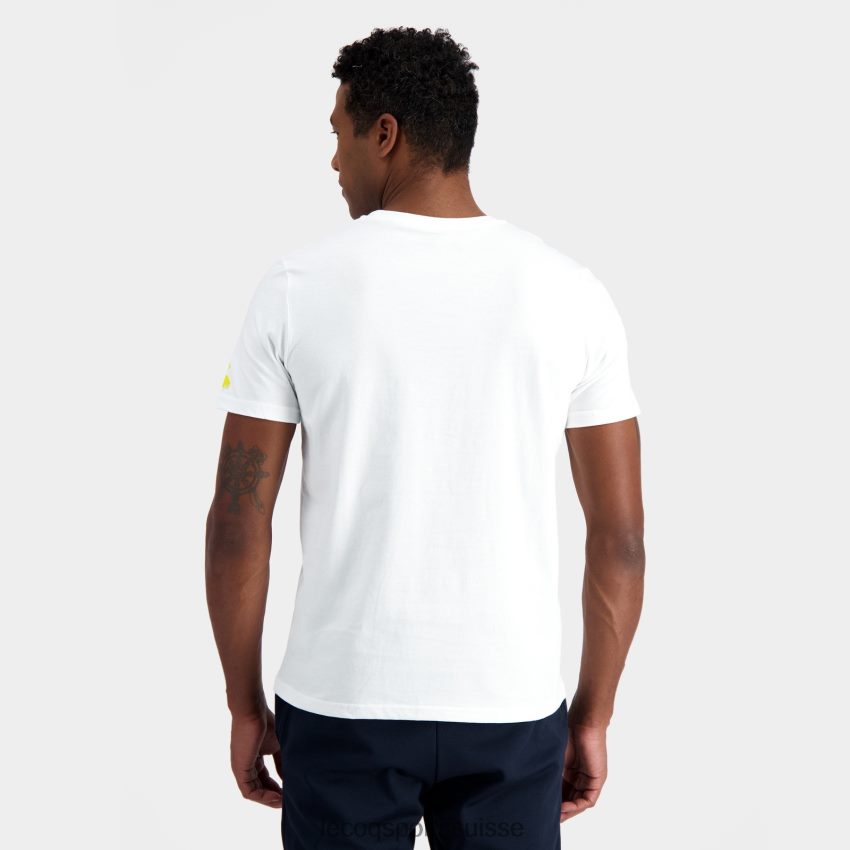 Le Coq Sportif t-shirt mode blanc Hommes N6N04V160 vêtements