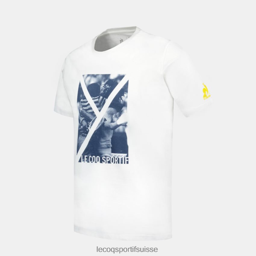 Le Coq Sportif t-shirt mode blanc Hommes N6N04V160 vêtements