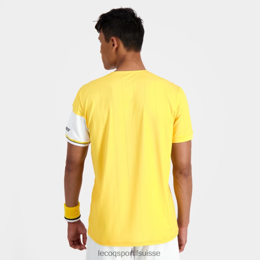 Le Coq Sportif t-shirt mode blanc Hommes N6N04V166 vêtements