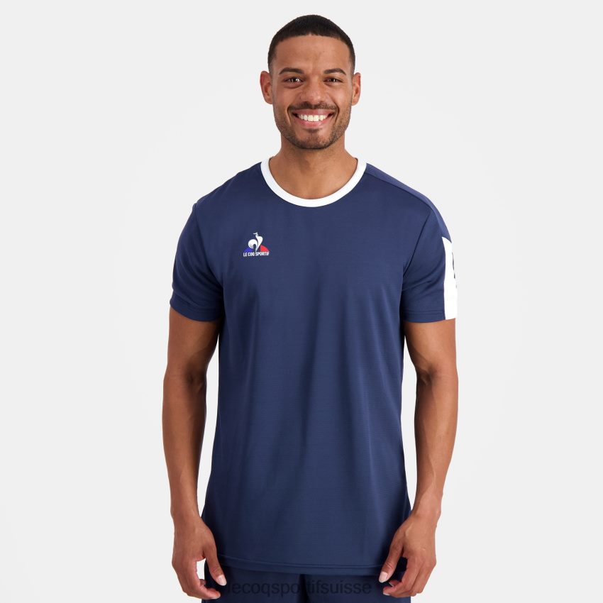 Le Coq Sportif tee-shirt bleu Hommes N6N04V187 vêtements