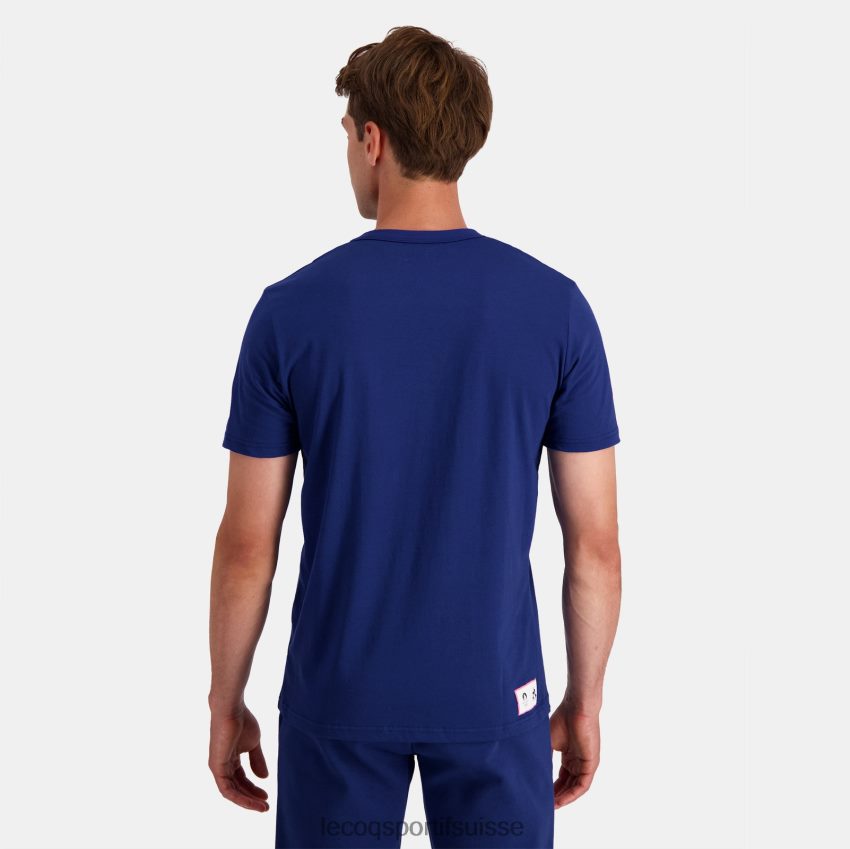 Le Coq Sportif tee-shirt bleu Hommes N6N04V202 vêtements
