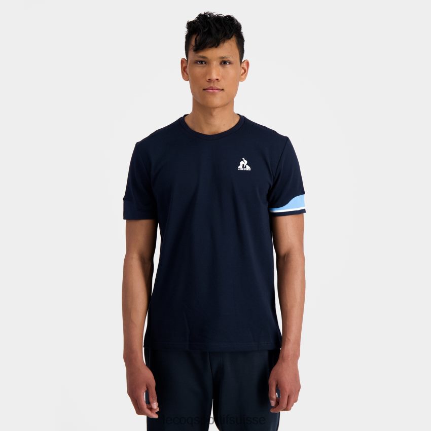 Le Coq Sportif tee-shirt bleu Hommes N6N04V210 vêtements