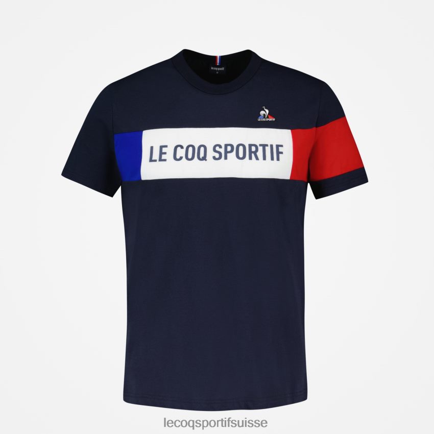Le Coq Sportif tee-shirt bleu Hommes N6N04V458 vêtements