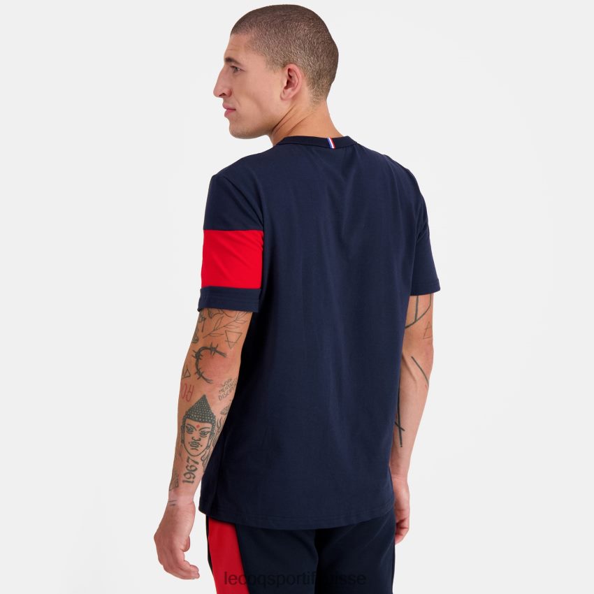 Le Coq Sportif tee-shirt bleu Hommes N6N04V458 vêtements