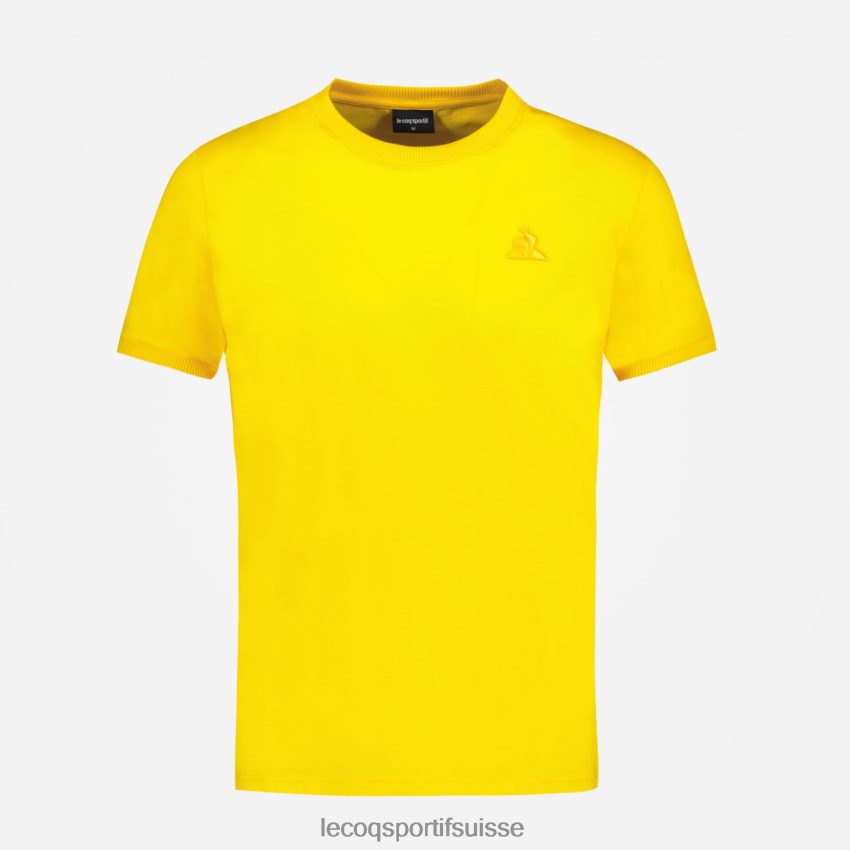 Le Coq Sportif tee-shirt jaune Hommes N6N04V465 vêtements