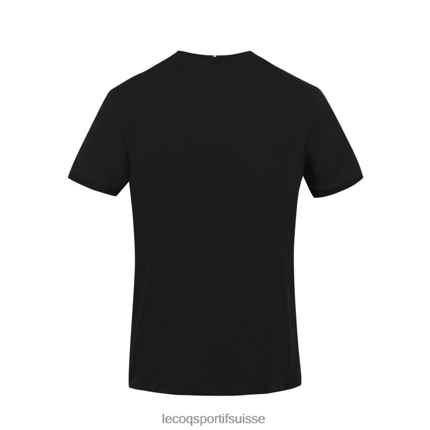 Le Coq Sportif tee shirt noir Hommes N6N04V195 vêtements