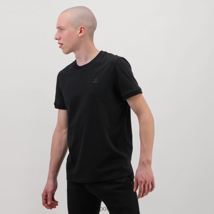 Le Coq Sportif tee shirt noir Hommes N6N04V195 vêtements
