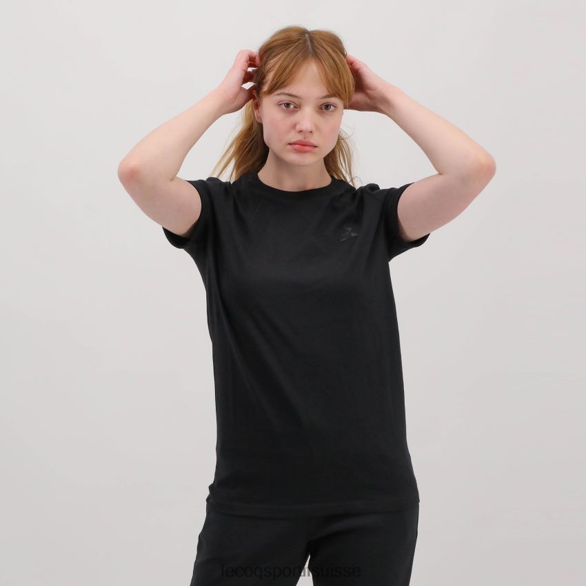 Le Coq Sportif tee shirt noir Hommes N6N04V195 vêtements