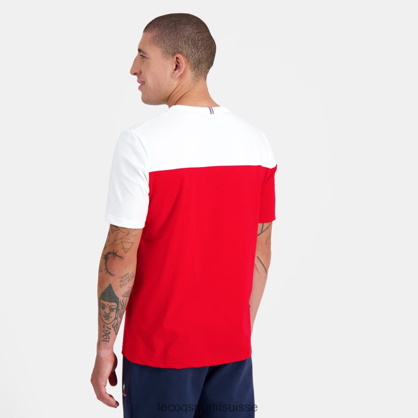 Le Coq Sportif tee-shirt rouge Hommes N6N04V446 vêtements