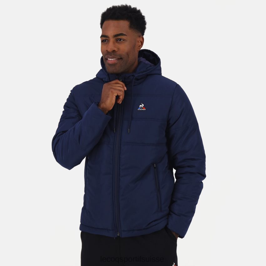 Le Coq Sportif veste bleue Hommes N6N04V482 vêtements