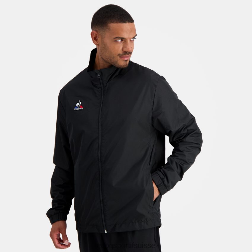 Le Coq Sportif veste noire Hommes N6N04V120 vêtements