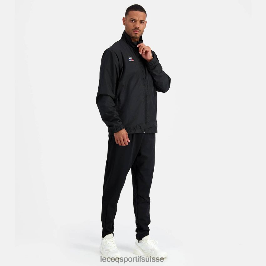 Le Coq Sportif veste noire Hommes N6N04V120 vêtements