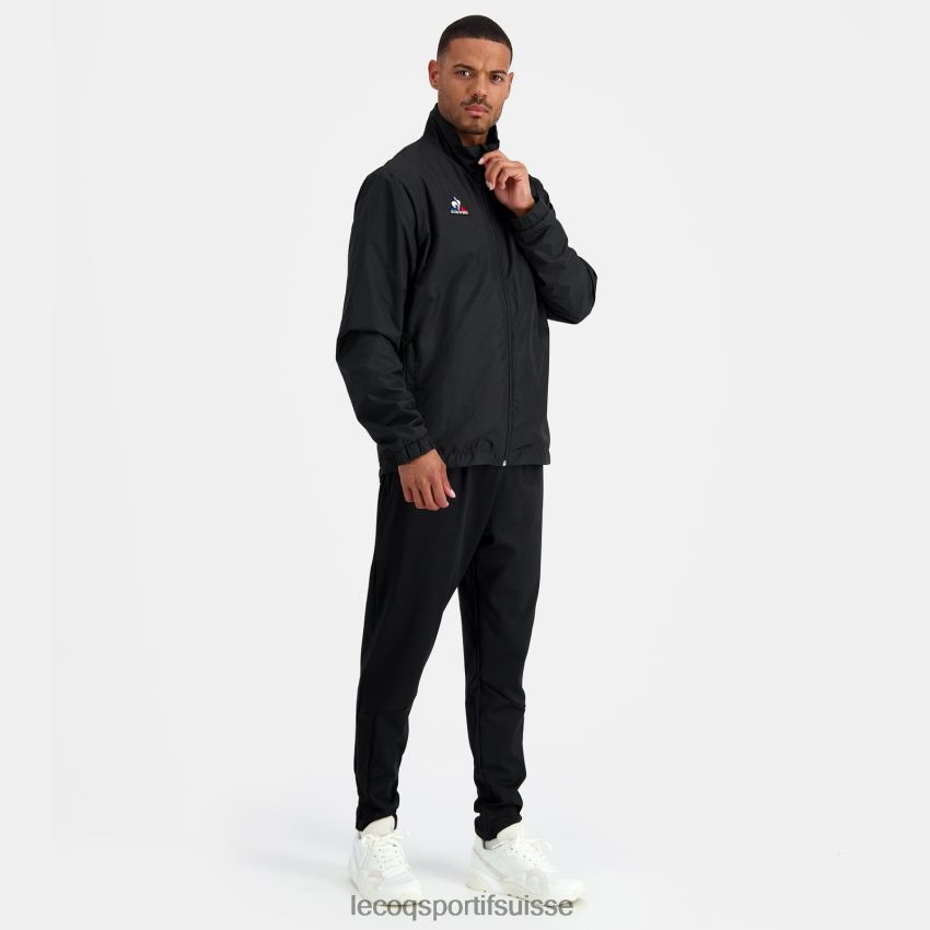 Le Coq Sportif veste noire Hommes N6N04V120 vêtements